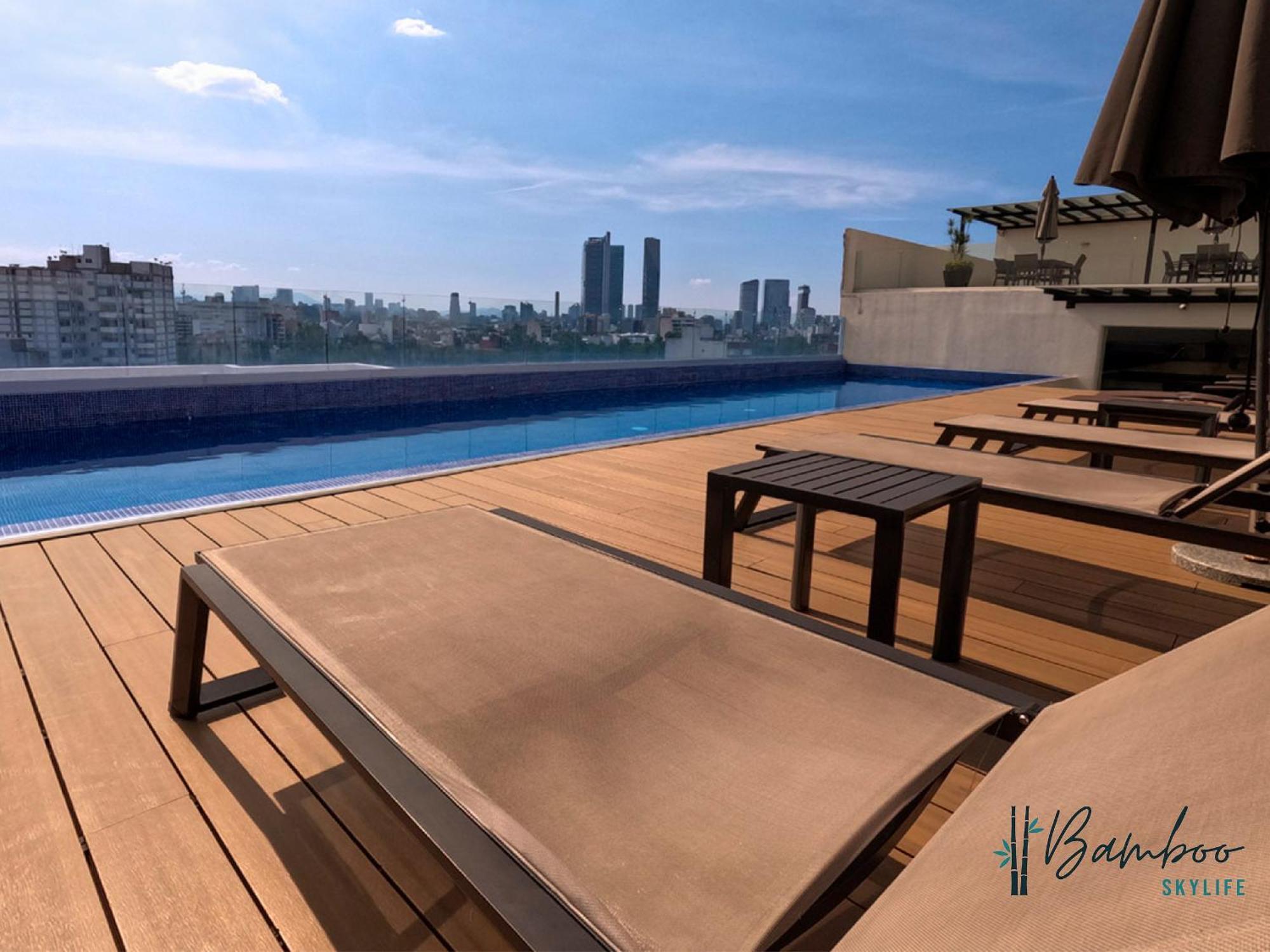 Amazing City Views Condesa Roma By Bamboo Skylife Mexico City Ngoại thất bức ảnh