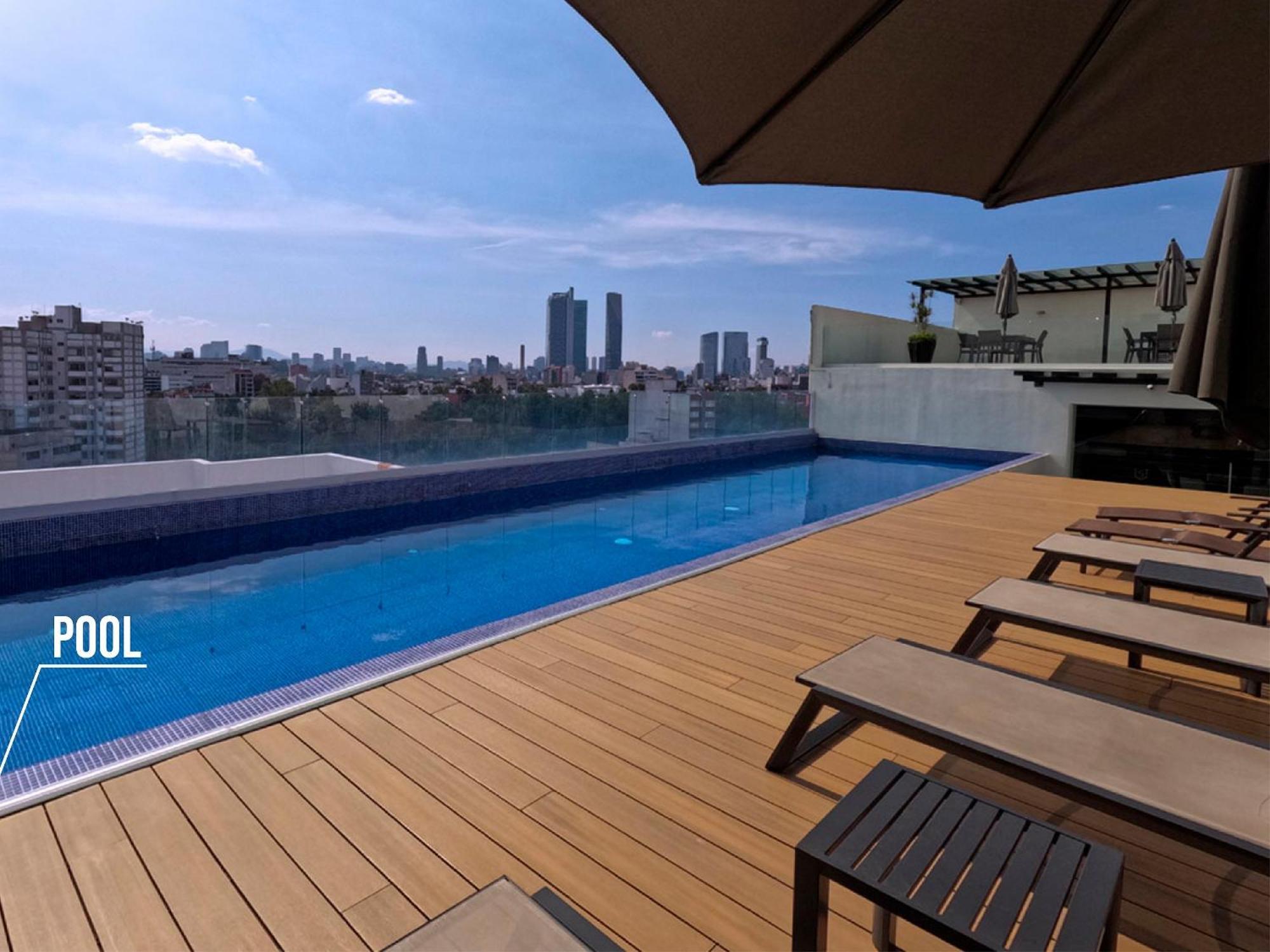 Amazing City Views Condesa Roma By Bamboo Skylife Mexico City Ngoại thất bức ảnh