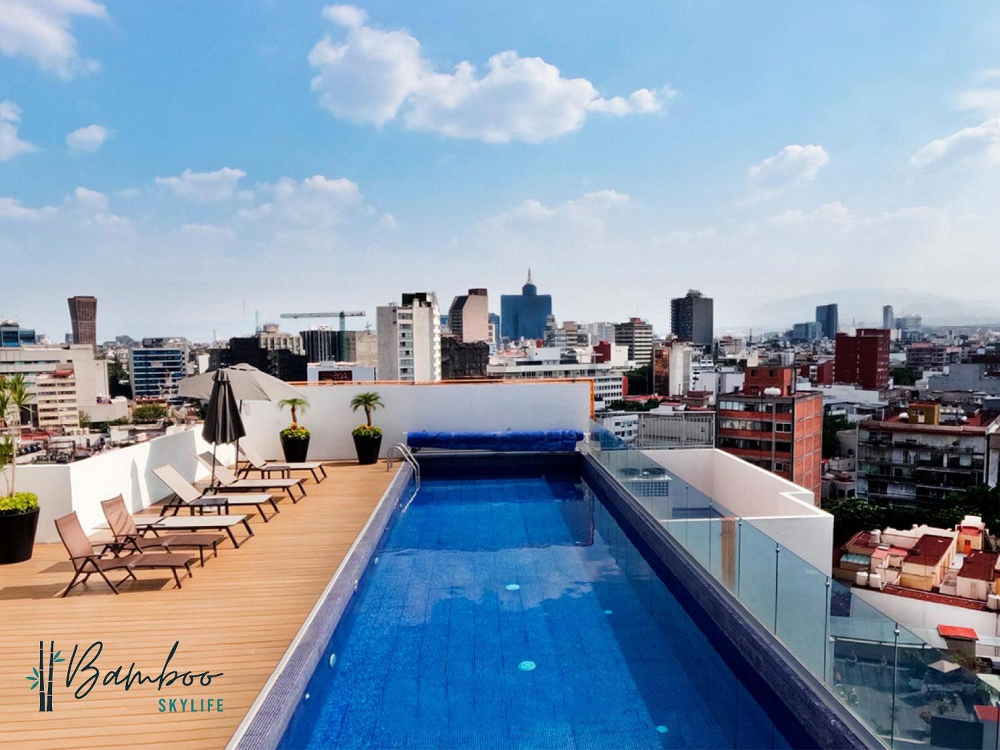 Amazing City Views Condesa Roma By Bamboo Skylife Mexico City Ngoại thất bức ảnh