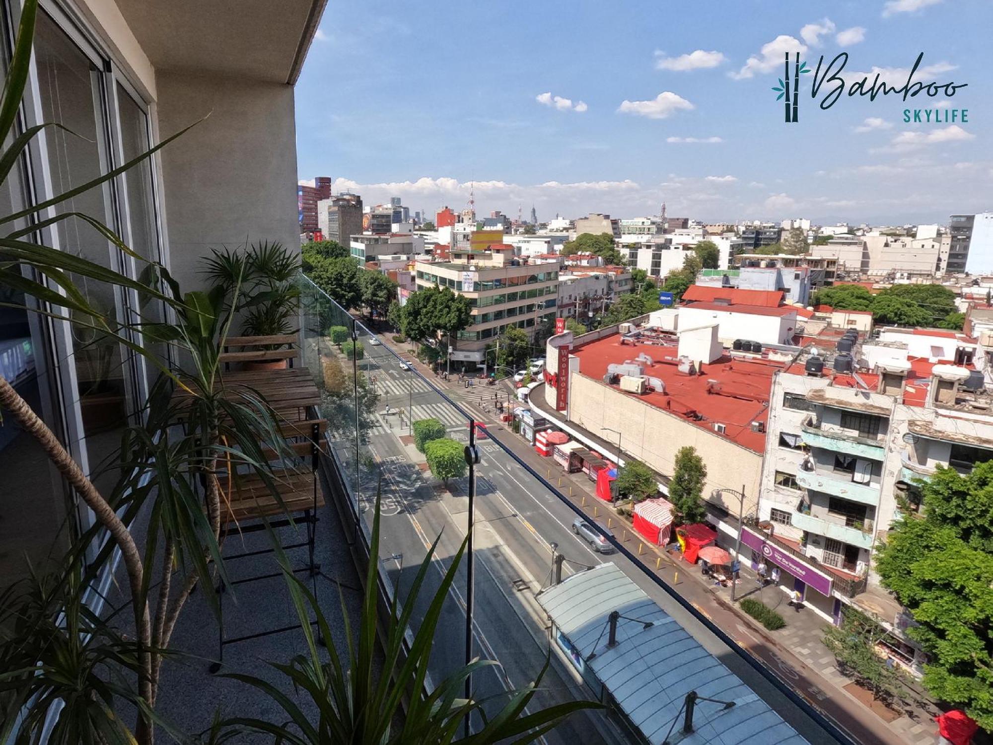 Amazing City Views Condesa Roma By Bamboo Skylife Mexico City Ngoại thất bức ảnh